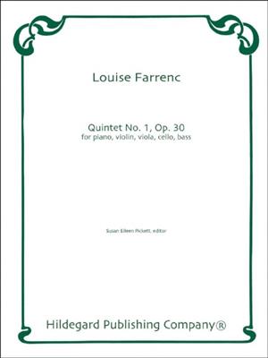 Louise Farrenc: Piano Quintet #1, op. 30: (Arr. Susan Pickett): Klavierquintett