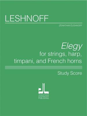 Jonathan Leshnoff: Elegy: Orchester