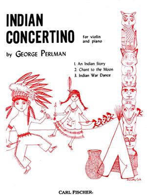 George Perlman: Indian Concertino: Violine mit Begleitung