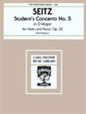 Student's Concerto No. 5, Opus 22 in D Major