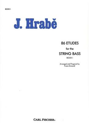 86 Etudes for The String Bass Book 1