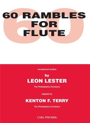 Leon Lester: 60 Rambles for Flute: Flöte Solo