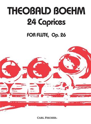 Theobald Böhm: Caprices(24) Op.26: Flöte Solo