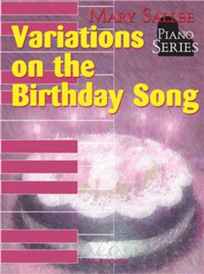 Mary K. Sallee: Variations On The Birthday Song: Klavier vierhändig
