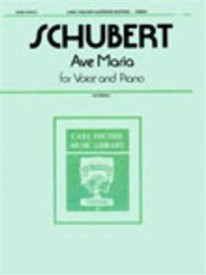 Franz Schubert: Ave Maria: Gesang mit Klavier