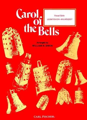 Mykola D. Leontovich: Carol Of The Bells: (Arr. William Simon): Gesang mit Klavier