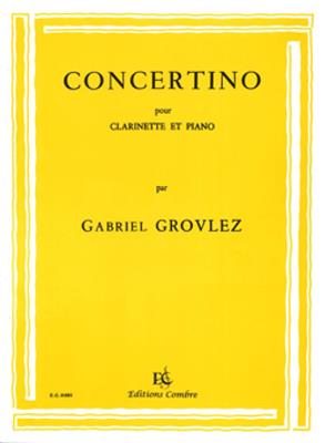 Gabriel Grovlez: Concertino: Klarinette mit Begleitung