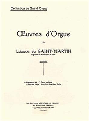 Léonce de Saint-Martin: Te Deum Laudamus - Postlude de fête Op.21: Orgel