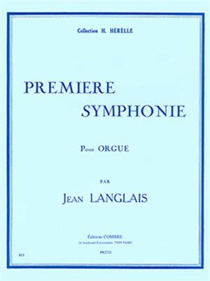 Jean Langlais: Première symphonie: Orgel
