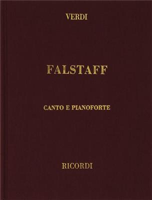 Giuseppe Verdi: Falstaff: Opern Klavierauszug