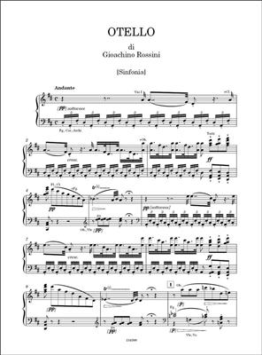 Gioachino Rossini: Otello: Opern Klavierauszug