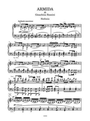 Gioachino Rossini: Armida: Opern Klavierauszug