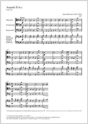 Anton Bruckner: Aequale II: (Arr. Paul Horn): Posaune Ensemble