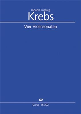 Johann Ludwig Krebs: Krebs: Vier Violinsonaten: Violine Solo