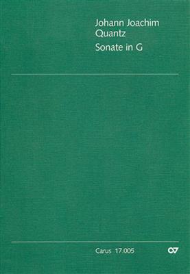 Johann Joachim Quantz: Sonate in G: (Arr. Siegfried Petrenz): Flöte mit Begleitung