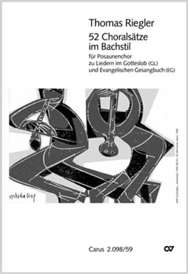 52 Choralsätze im Bachstil für Posauenchor: Posaune Ensemble