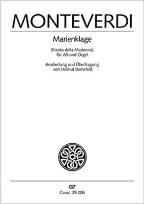 Claudio Monteverdi: Marienklage: (Arr. Helmut Bornefeld): Gesang mit sonstiger Begleitung