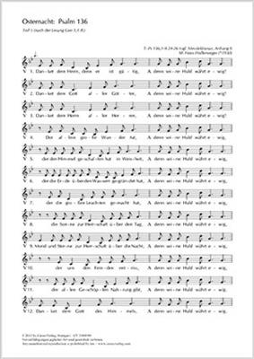 Hans Hollerweger: Psalm 136: Gemischter Chor mit Begleitung