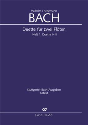 Wilhelm Friedemann Bach: Duette für zwei Flöten: Flöte Duett