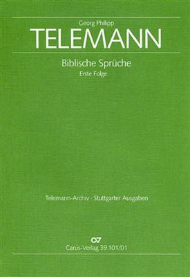 Georg Philipp Telemann: Telemann: Biblische Sprüche 1: (Arr. Klaus Hofmann): Frauenchor mit Begleitung