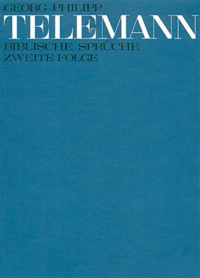 Georg Philipp Telemann: Telemann: Biblische Sprüche 2: Frauenchor mit Begleitung