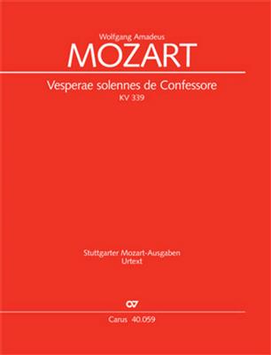 Wolfgang Amadeus Mozart: Vesperae solennes de Confessore: Gemischter Chor mit Ensemble