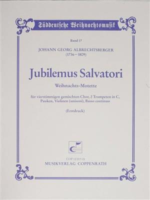 Johann Georg Albrechtsberger: Jubilemus Salvatori: Gemischter Chor mit Ensemble