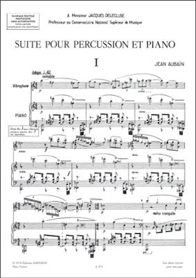 Jean Aubin: Suite: Sonstige Percussion