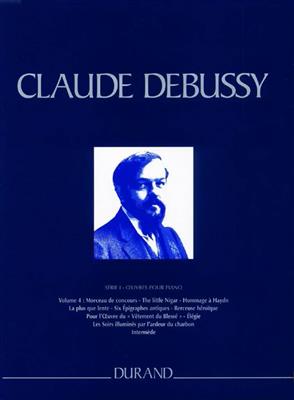Claude Debussy: Œuvres pour Piano - Serie I- vol. 4: Klavier Solo