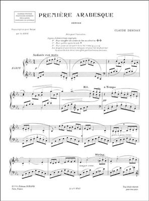 Claude Debussy: Arabesque No. 1: Harfe Solo