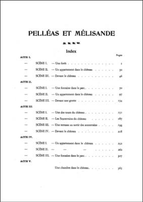 Claude Debussy: Pelleas Et Melisande - Partition D'Orchestre: Gemischter Chor mit Ensemble