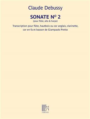 Claude Debussy: Sonate n. 2 pour flûte, alto & harpe: Blasquintett