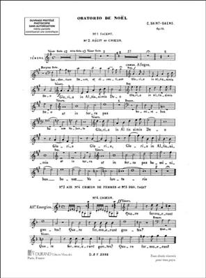 Camille Saint-Saëns: Oratorio De Noel Op. 12: Gemischter Chor A cappella