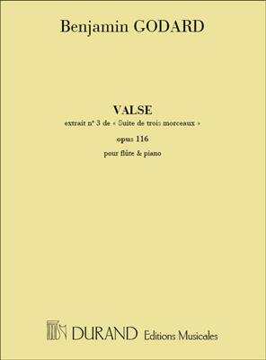 Benjamin Godard: Suite de trois morceaux - Valse No. 3 op. 116: Flöte mit Begleitung