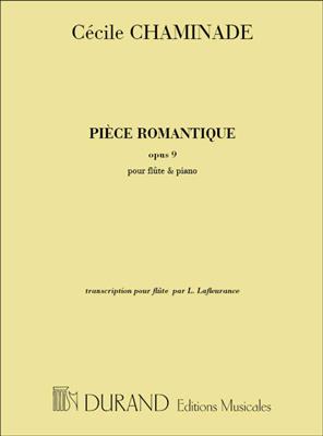 Cécile Chaminade: Piece Romantique Opus 9: Flöte mit Begleitung