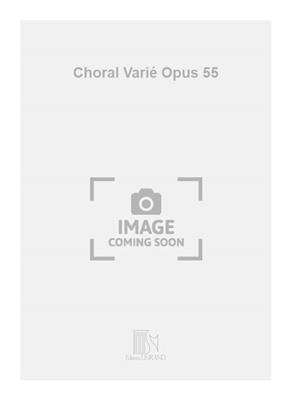 Vincent d'Indy: Choral Varié Opus 55: Viola mit Begleitung