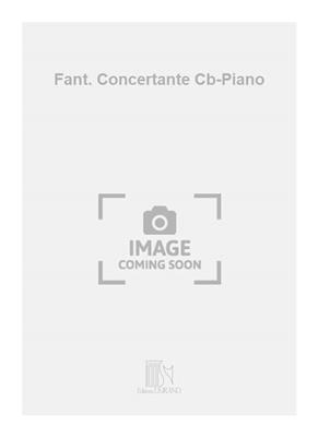 Auguste Chapuis: Fant. Concertante Cb-Piano: Kontrabass Solo