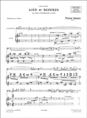 Florent Schmitt: Lied & Scherzo Cor-Piano: Horn Solo