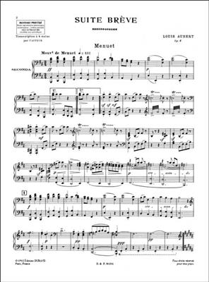 Louis Aubert: Suite Breve: Klavier vierhändig