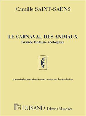 Camille Saint-Saëns: Carnaval des Animaux Grande Fantaisie Zoologique: Klavier vierhändig