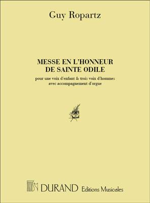 Joseph Guy Ropartz: Messe Ste Odile Cht-Piano: Gesang mit Klavier