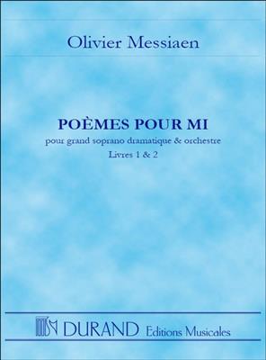 Olivier Messiaen: Poemes Pour Mi : Gesang mit sonstiger Begleitung