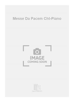 Henri Potiron: Messe Da Pacem Cht-Piano: Gesang mit Klavier