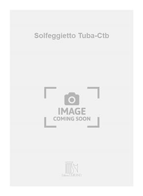 Claude Ballif: Solfeggietto Tuba-Ctb: Posaune Solo