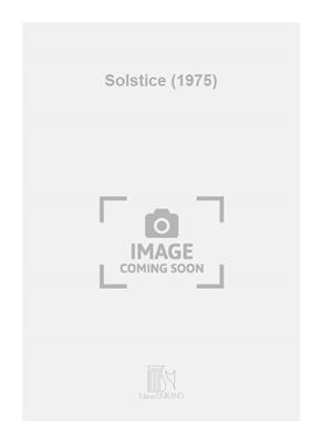 Franc-Bernard Mache: Solstice (1975): Cembalo