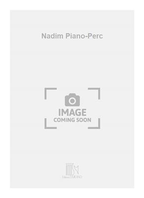 Ahmed Essyad: Nadim Piano-Perc: Sonstige Percussion