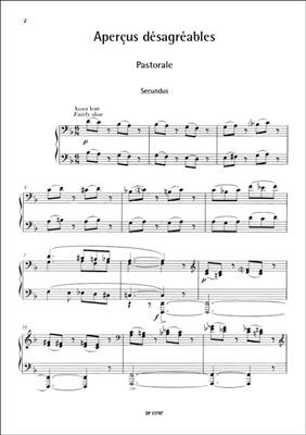 Erik Satie: Apercus Desagreables: Klavier vierhändig