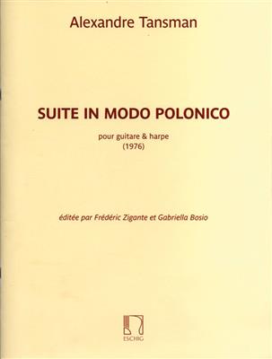 Alexandre Tansman: Suite in Modo Polonico: Gitarre mit Begleitung