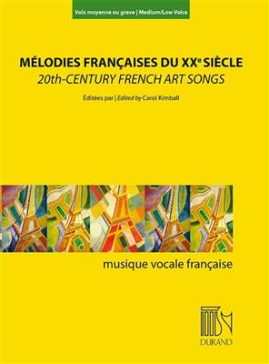 Mélodies françaises du XXe Siècle: Gesang mit Klavier