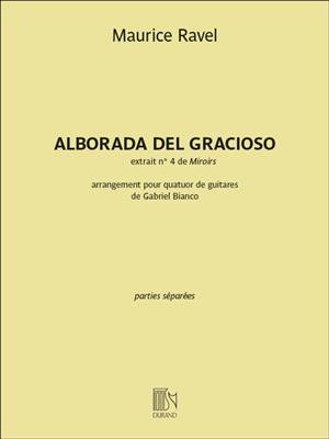 Maurice Ravel: Alborada del gracioso: (Arr. Gabriel Bianco): Gitarre Trio / Quartett